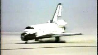 Space Shuttle Columbia 1 Landung 1981  first landing 38 [upl. by Hermia]