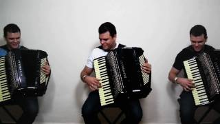 o verdadeiro TRIO DE SANFONEIRO  divulg video aula curso acordeon sanfona [upl. by Durwin]