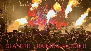 Slayer  Raining Blood  Riot Fest 2024 Chicago [upl. by Ameehs]