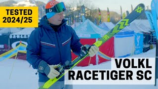 VOLKL RACETIGER SC  Ski Test Review [upl. by Gomar]