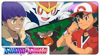 Ash and Hops FINAL Battle in Pokémon Sword amp Shield [upl. by Johanna]