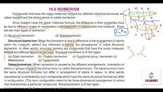 Isomerism introduction and its types class 12 chemistry Federal board chemistry video Lectures [upl. by Mihsah]