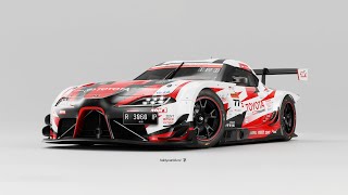 GR Supra  Super GT300 [upl. by Ambrosane604]