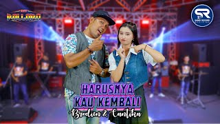 Cantika Davinca amp Brodin ft New Pallapa  Harusnya Kau Kembali Official Music Video [upl. by Marguerie]