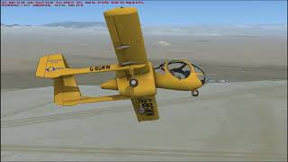 Flight Sim Historian Episode 174 Edgley Optica FSXSE [upl. by Garzon]