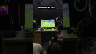 Reaction Goal Indonesia vs laos football [upl. by Eenahc880]