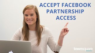 How to Accept a Partnership Request on Facebook [upl. by Anahpos]