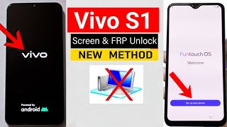 Vivo S1  Hard ResetFRP Bypass  Without Computer NEW UPDATE 2024 [upl. by Acinimod]