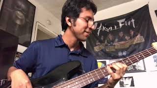 Måneskin  LA FINE Bass Cover [upl. by Tu]