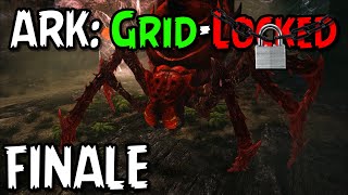 The Alpha Broodmother Vs Megatheriums  ARK Survival Evolved  GridLocked FINALE ark [upl. by Lanrev]