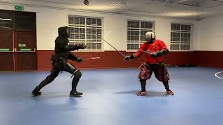 SideswordMeyer Rapier amp Dagger Sparring  Jordan AoS v Michael AHF [upl. by Redman]