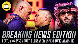 The MMA Hour LIVE Special Edition Tyson Fury Oleksandr Usyk and Turki Alalshikh  Feb 3 2024 [upl. by Gray959]