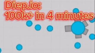 2024 Diepio mobile 100k in 4 minutes [upl. by Enyal]