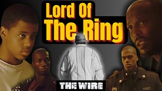 HBO The Wire Omar Marlo Stanfield Officer Walker Michael wear the ring Omar Little [upl. by Eboj]