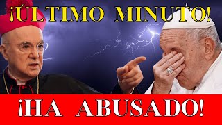 ESCÁNDALO VIGANÒ acusa al PAPA de haber cometido los MISMOS ABUSOS que McCarrick [upl. by Dranreb]