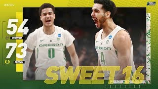 Oregon vs UC Irvine Second round NCAA tournament extended highlights [upl. by Resaec]