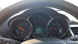 Zzp big wheel v3 turbocharger chevy Cruze 14 Sounds and full throttle acceleration [upl. by Elauqsap]