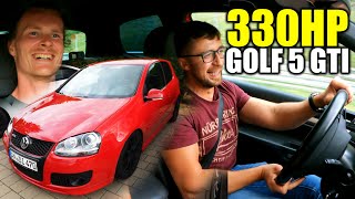 330hp VW Golf 5 GTI  Bit of UndersteerLots of Fun  Nürburgring [upl. by Moyra]