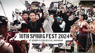 10TH SPRING FEST 2024 PROMO VIDEO OFFICIAL RELEASE St Joseph College Jakhama [upl. by Vasya51]