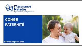 Webinaire congé paternité – Nouveauté 2022  du nouveau pour les périodes de fractionnement [upl. by Berne534]