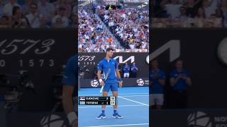 Novak Djokovics INCREDIBLE lob 😱 [upl. by Eahsram974]