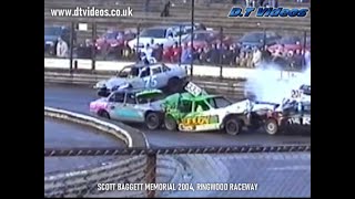 Scott Baggett Memorial 2004  Banger Racing Highlights  Ringwood Raceway [upl. by Aldridge]