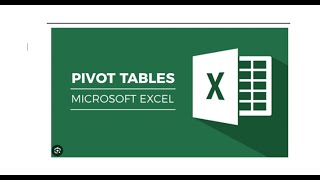 Mastering Excel Pivot Tables  Step by Step Part 1 [upl. by Reteid]