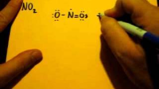 Lewis Dot Structure of NO2 Nitrogen Dioxide [upl. by Broucek337]