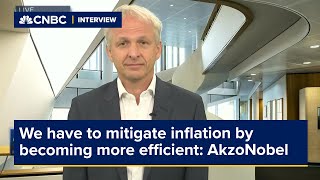 We have to mitigate inflation by becoming more efficient AkzoNobel [upl. by Ardnazil]