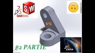 2 SOLIDWORKS VS CATIA [upl. by Einahpats]