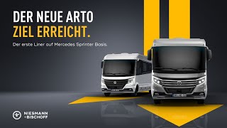 NIESMANNBISCHOFF  Der neue Arto  Der erste Liner auf Mercedes Sprinter Basis Ziel erreicht [upl. by Nicholle]