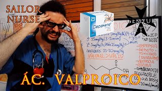 💊 Ácido Valproico quotDepakinequot Antiepiléptico [upl. by Anatniuq]