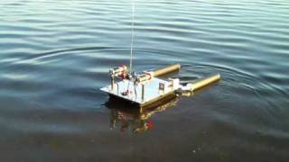 RC Rescue and Recovery Barge with on board wireless video camera [upl. by Eido39]