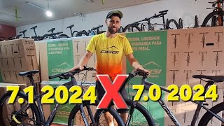 OGGI 70 X OGGI 71 ANO 2024 VAGUINHO BIKES [upl. by Ivel]