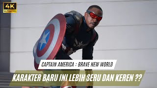 Captain america brave new world akan menjadi film yang luar biasa layak untuk di tunggu [upl. by Anik]