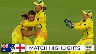 Brown and Mooney star as Aussies retain Ashes  Womens Ashes 202122 [upl. by Diana317]