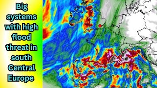 Severe weather forecast for Europe October 15th to October 21st Many systems and heavy rain [upl. by Maxwell982]