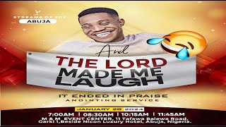 AND GOD MADE ME LAUGH  IT ENDED IN PRAISE ANOINTING SERVICE  SUNDAY SERVICE  28TH JANUARY 2024 [upl. by Abbotson]