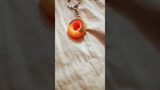 New orange donat keychain [upl. by Noryd]