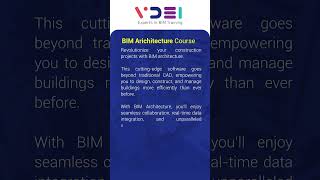 VDEI Experts In BIM Training  Hyderabad [upl. by Gwendolen]