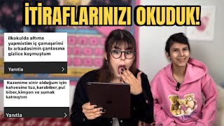 SİZLERDEN GELEN İTİRAFLARI OKUDUM w Sumecindunyasi [upl. by Eddina]