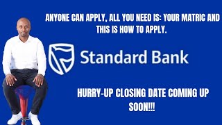 STANDARD BANK BURSARY 2023  EVERYONE IS WELCOME TO APPLY Bursaries for 2023 [upl. by Haynor]