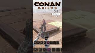 VAI UMA DICA AE DICA DE CONSTRUCÃO EM CONAN EXILES shorts conanexiles games gaming [upl. by Godric]