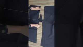 How to attach miyani perfectlyplazo miyani stitching cuttingandstitching shortsvideo [upl. by Neomah]