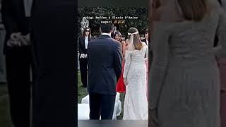 Gigi Buffon e Ilaria DAmico matrimonio shorts matrimonio buffon calciatore giardino sposi [upl. by Bollay]