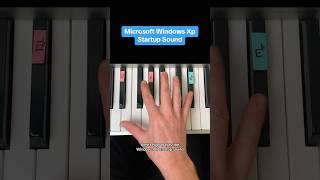 Windows Xp Start Up Sounds Still Hits 💯 piano easypiano [upl. by Aleahc]