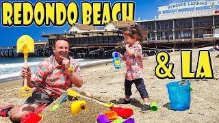 Our Los Angeles Beach Weekend Redondo Beach Travel Vlog [upl. by Deehsar]