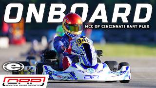 EKN OnBoard  MCC of Cincinnati Kart Plex  James Overbeck  Odenthal Racing Products [upl. by Frey680]