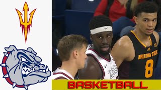 ARIZONA ST vs GONZAGA Basketball Game Full Highlights 2024 [upl. by Toogood]