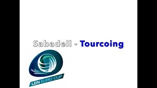 WaterPolo  Eurocup 20232024  Sabadell  Tourcoing Les buts  18 aller [upl. by Amalle]